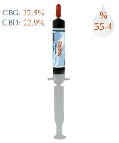 Cibiday 55,4% CBG/CBD pasta, 4700mg