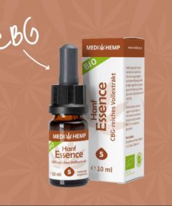 Medihemp Medihemp Organic Hemp Essence 5% CBG olej, 500mg