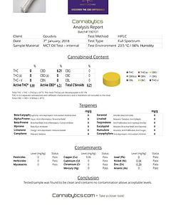 Goldfish Amsterdam 5% CBD s kurkumou & MCT, 500mg