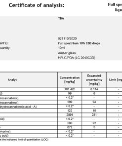 CBD konopný olej 10%, 1000mg