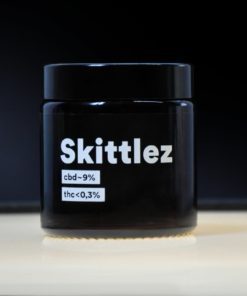 SKITTLEZ GLASS EDITION, 9% CBD, 7g