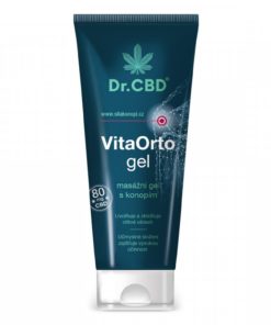 Dr. CBD VitaOrto gel masážní s konopím, 80 mg