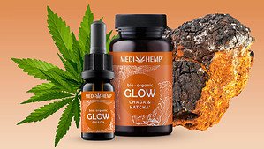 MEDIHEMP Organic GLOW Chaga Extract & Hemp