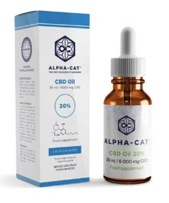 Alpha-CAT CBD Konopný olej 20%, 30 ml, 6000 mg