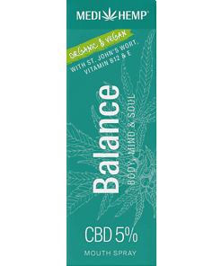 Medihemp Organic ústní sprej Balance 5% CBD, 500mg