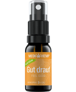 Organic ústní sprej Feel Good 5%, 500mg 7 Medihemp Organic ústní sprej Feel Good 5%, 500mg