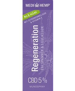 Organic ústní sprej Regeneration 5%, 500mg 7 Medihemp Organic ústní sprej Regeneration 5%, 500mg