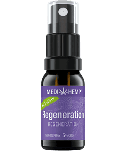 Medihemp Organic ústní sprej Regeneration 5%, 500mg