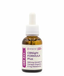 CBNight Formula PLUS konopný olej s melatoninem, 500mg, 30ml 8 Enecta CBNight Formula PLUS konopný olej s melatoninem, 500 mg organického konopného extraktu, 30 ml
