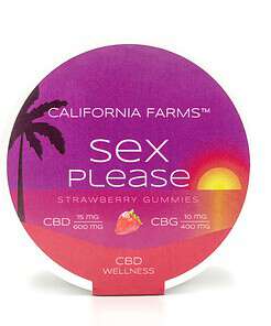 California Farms CBD ŽELÉ: LÁSKU, PROSÍM – 40 ks, 600mg CBD, 400mg CBG