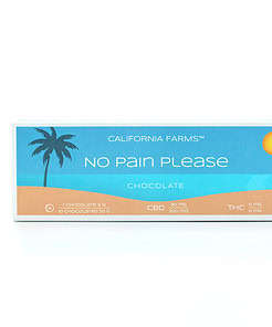 California farms ČOKOLÁDA: ZBAVTE SE BOLESTI – 10 KS, 300MG CBD