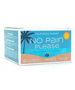 California Farms CBD ŽELÉ: ZBAVTE SE BOLESTI – 40 KS, 800MG CBD