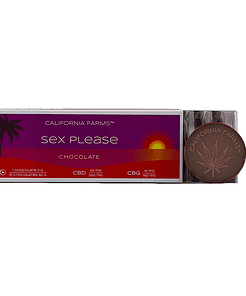 California Farms CBD čokoláda: Lásku, prosím – 10ks, 350mg