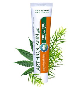 Annabis Arthrocann konopný gel s CBD a CBG, 75 ml