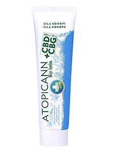 Annabis Atopicann Přírodní Bio krém s CBD a CBG pro péči o problematickou pokožku, 100 ml