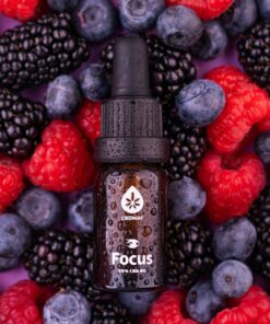 CBDWAY CBD Olej Focus - Soustředění