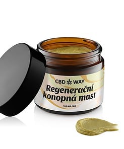 CBDWAY Regenerační Konopná Mast