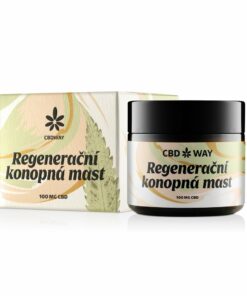 Regenerační Konopná Mast 8 CBDWAY Regenerační Konopná Mast