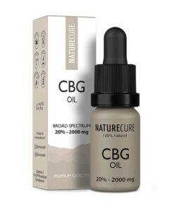 Nature Cure CBG olej - 20 % CBG, 2000 mg, 10 ml