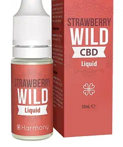 Harmony CBD Liquid Wild Strawberry 10ml, 30-600 mg CBD