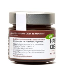 Bio Konopný oříškový krém – Nuss im Glück