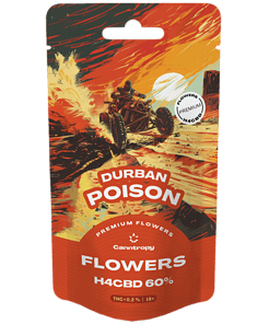 Canntropy H4CBD květ Durban Poison 60%,
