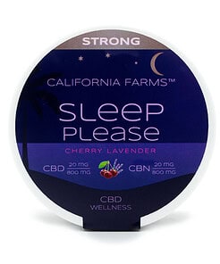 CBD želé STRONG: Pro hluboký a dlouhý spánek - 40ks, 1600mg