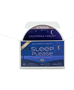 CBD želé STRONG: Pro hluboký a dlouhý spánek - 40ks, 1600mg