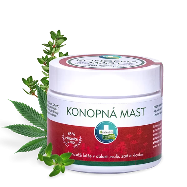 Konopná mast určená k masážím pro uvolnění svalového napětí 3 Annabis KONOPNÁ MAST URČENÁ K MASÁŽÍM PRO UVOLNĚNÍ SVALOVÉHO NAPĚTÍ