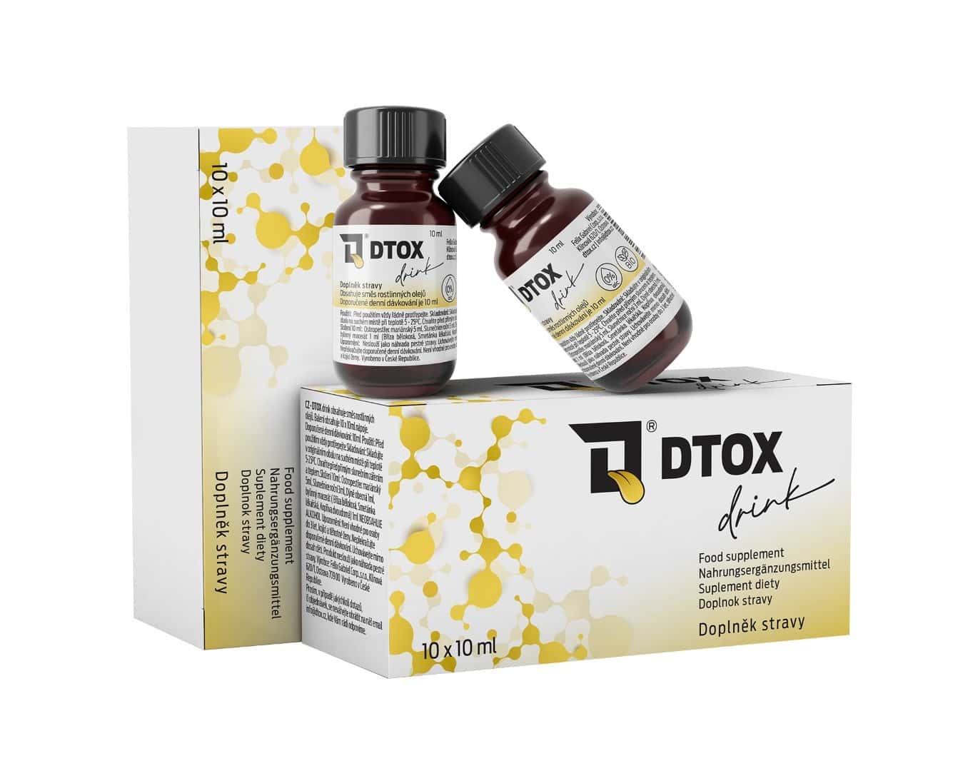 Drink, detoxikační nápoj, 10 ml, box 10ks 3 Drink, detoxikační nápoj, 10 ml, box 10ks