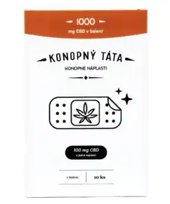 CBD náplasti, 1000 mg 9 CBD náplasti, 1000 mg