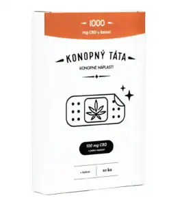 CBD náplasti, 1000 mg 8 CBD náplasti, 1000 mg