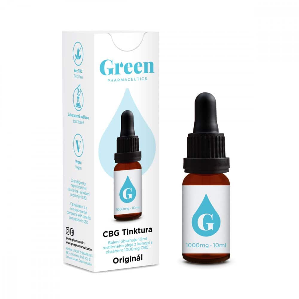 CBG tinktura Original – 10%, 1000 mg 3 CBG tinktura Original – 10%, 1000 mg