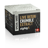 Eighty8 CBD Live Resin Crumble Extract, 82 % CBD, 1 g