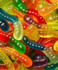 Alternative view of CBD Gumové žížalky sladké