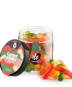 CBD Gumové žížalky sladké 12 CBD Gumové žížalky sladké
