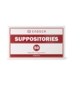 Endoca čípky 500 mg CBD, 10 ks