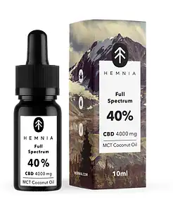 Full Spectrum CBD MCT kokosový olej 40%, 4000 mg, 10 ml