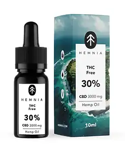 CBD Olej 30% Bez THC, 3000 mg, 10 ml