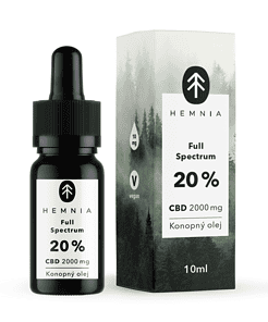 Full Spectrum CBD Konopný olej 20%, 2000 mg