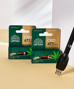 Alternative view of Vaporizačné pero a CBD Cartridge 1ml, 47%