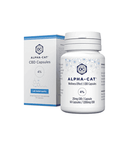 Konopné CBD kapsle 60x20mg, 1200 mg