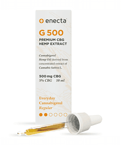 Alternative view of CBG Konopný olej 5%, 500 mg