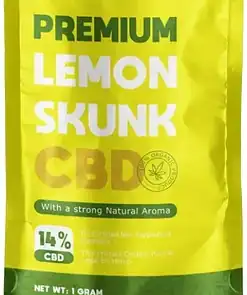 CBD Konopný květ Lemon Skunk, 14 %