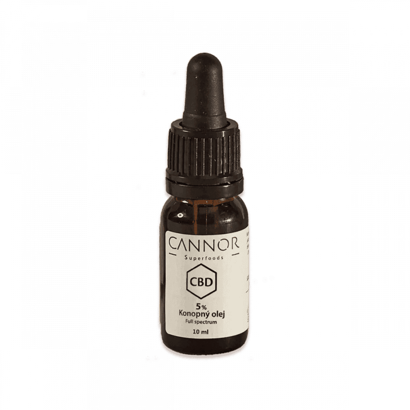CBD Plnospektrální konopný olej 5%, 500 mg 3 CBD Plnospektrální konopný olej 5%, 500 mg