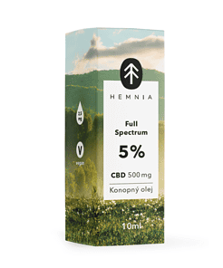 Alternative view of Full Spectrum CBD Konopný olej 5%, 500 mg