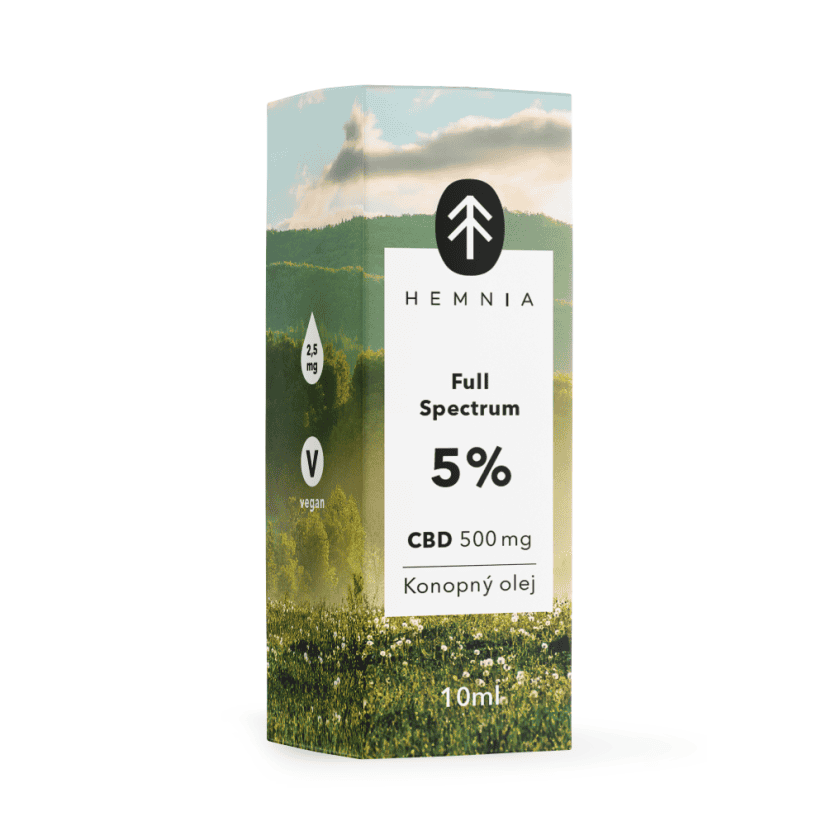 Full Spectrum CBD Konopný olej 5%, 500 mg 4 Full Spectrum CBD Konopný olej 5%, 500 mg - Obrázek 2