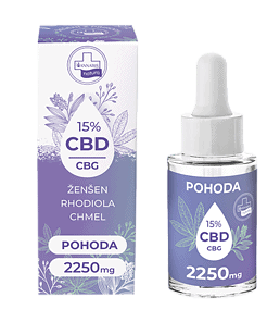 Alternative view of CBD Kapky POHODA 15%