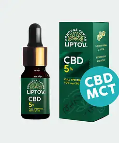 CBD olej s MCT 5% full spectrum