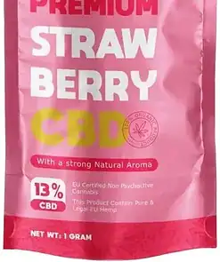 CBD Konopný květ Jahoda, 13 %